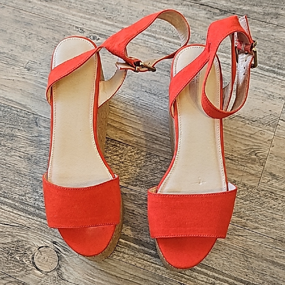 Women's Coral Ankle-Strap Wedge Sandals